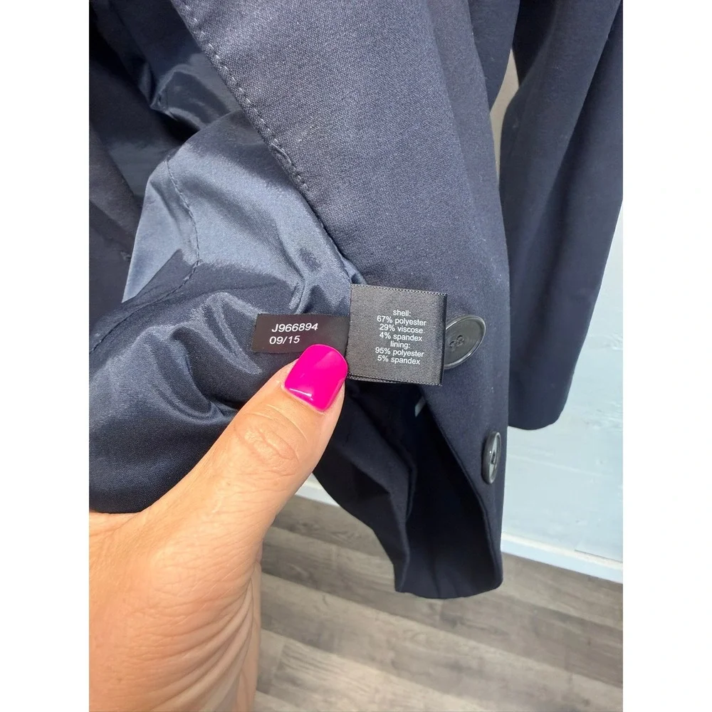 The Limited Collection Navy Blue Single Button Blazer Jacket Size 10
